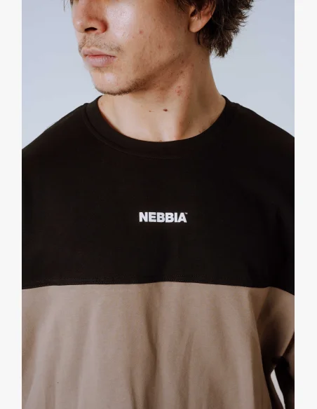 NEBBIA Maglietta Oversized POWER beige