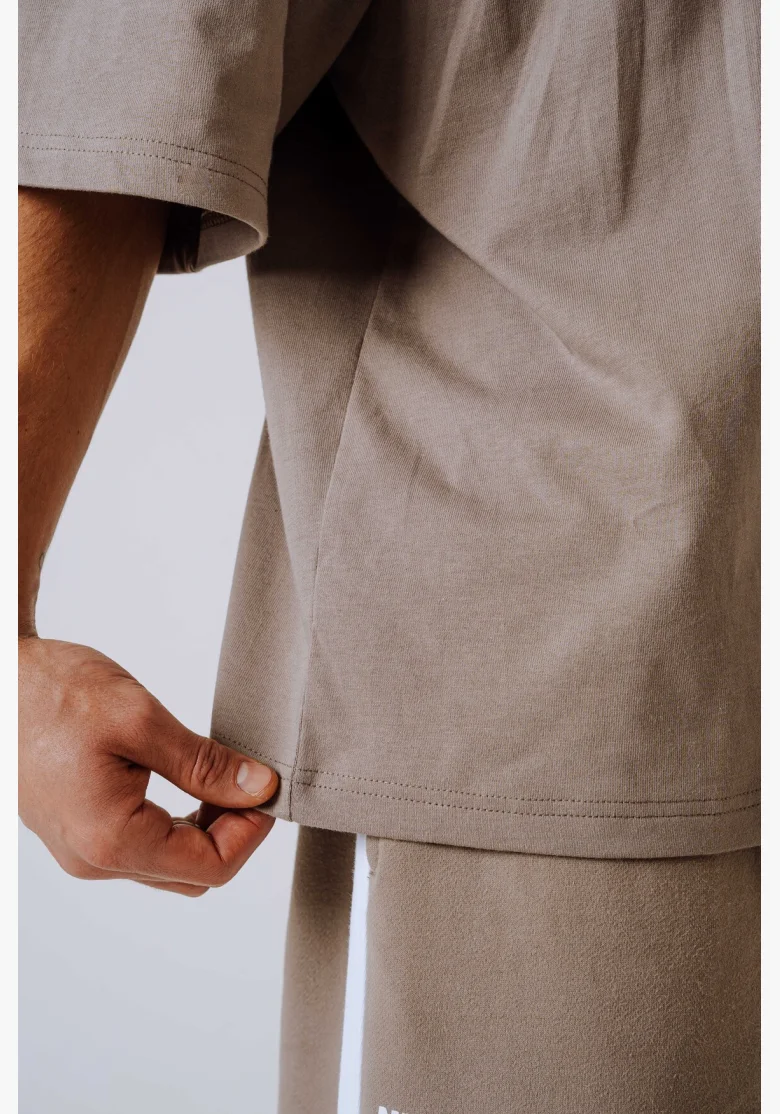 NEBBIA Maglietta Oversized POWER beige
