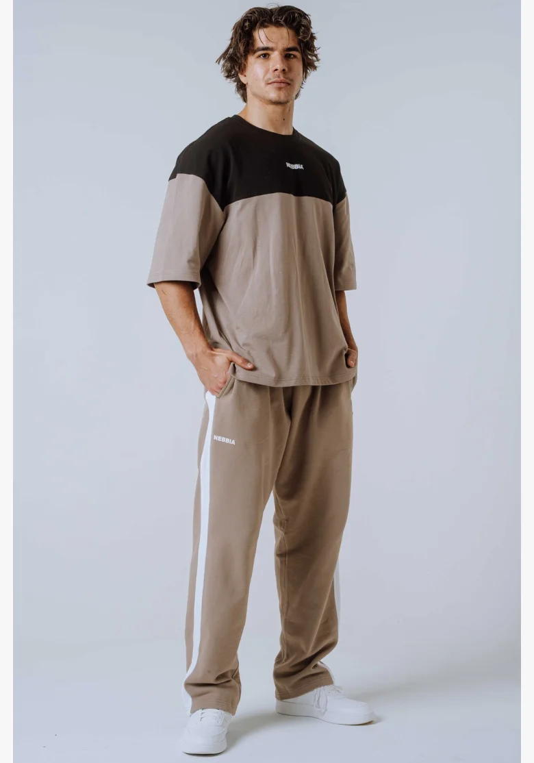 NEBBIA Maglietta Oversized POWER beige