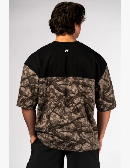 NEBBIA Oversized maglia POWER Camo pallido