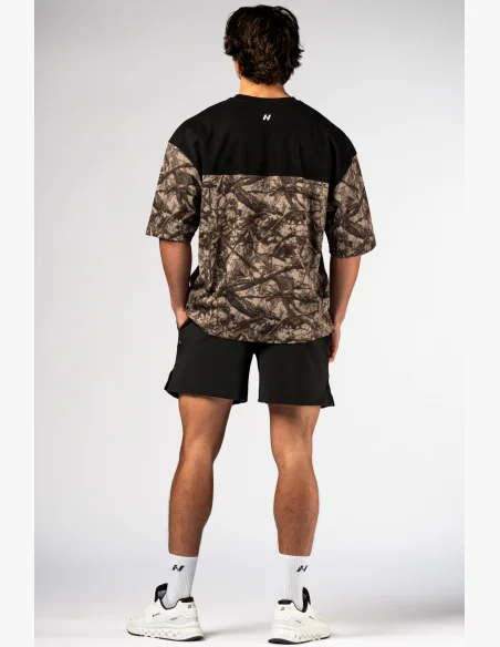 NEBBIA Oversized maglia POWER Camo pallido