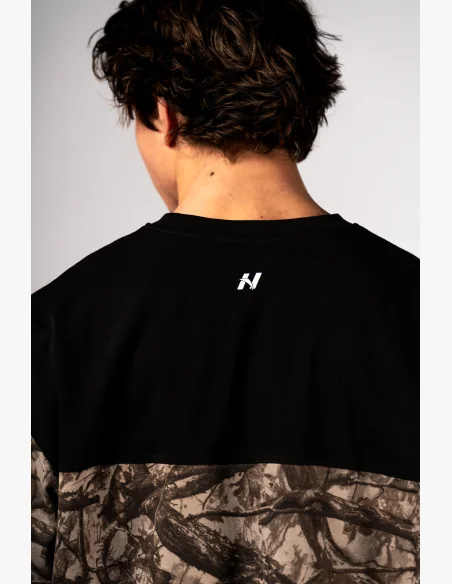 NEBBIA Oversized maglia POWER Camo pallido