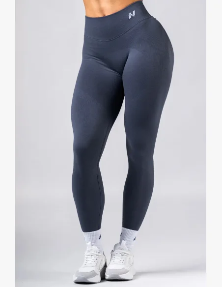 NEBBIA Leggings push-up a vita alta POWER grigi