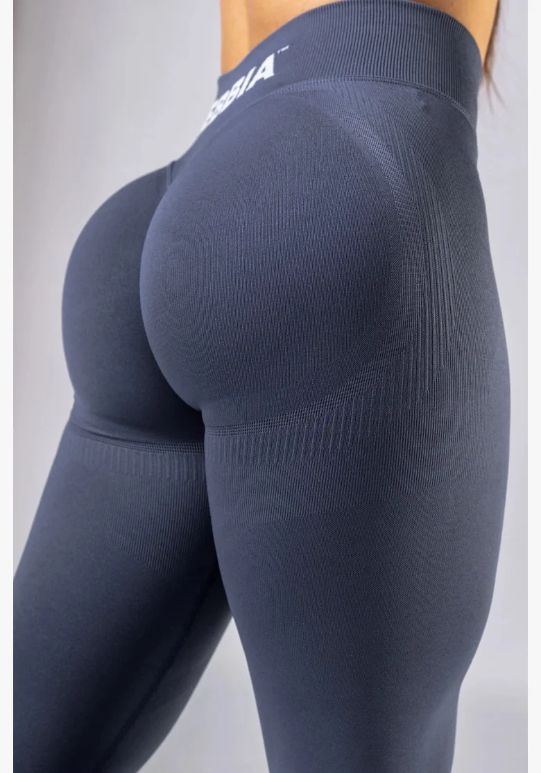 NEBBIA Leggings push-up a vita alta POWER grigi