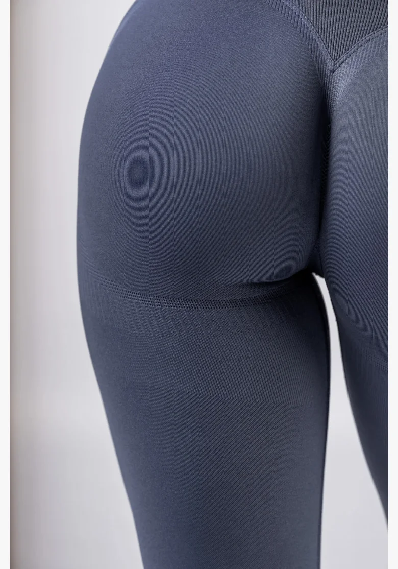 NEBBIA Leggings push-up a vita alta POWER grigi
