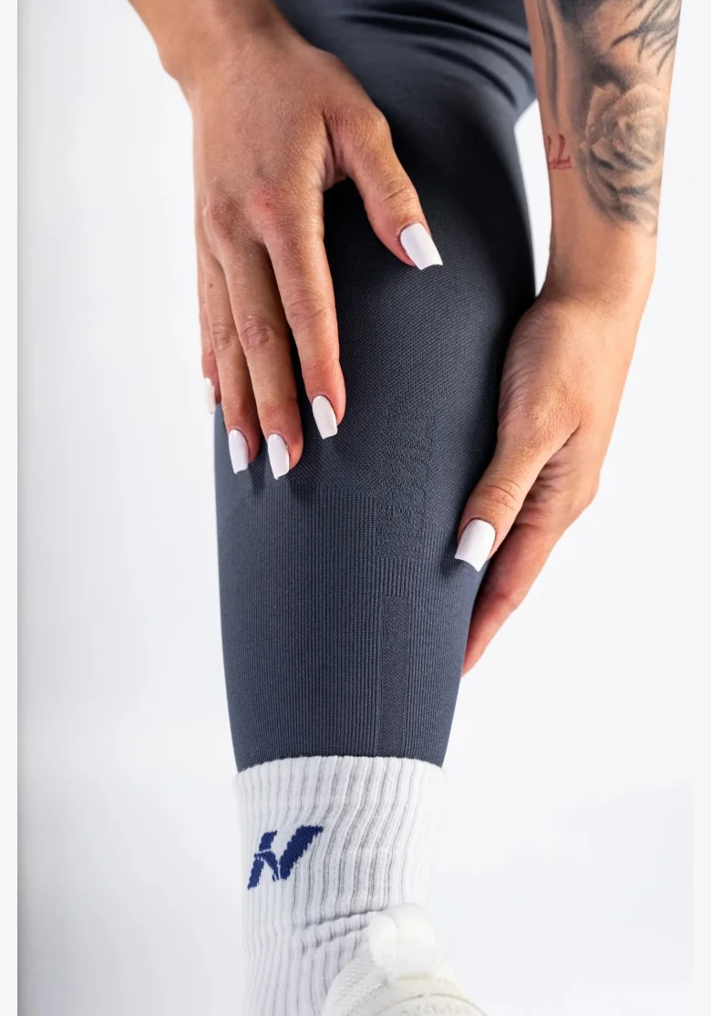 NEBBIA Leggings push-up a vita alta POWER grigi