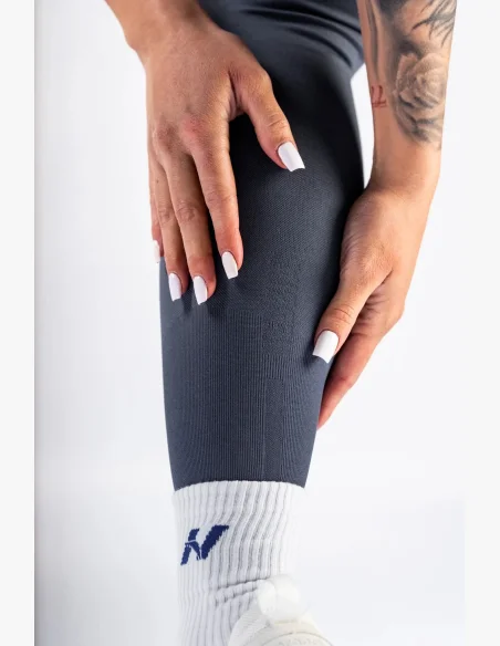 NEBBIA Leggings push-up a vita alta POWER grigi