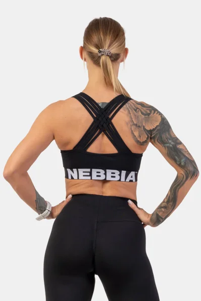 NEBBIA • Reggiseno sportivo con taglio Cross Back • NEBBIAshop.it 2