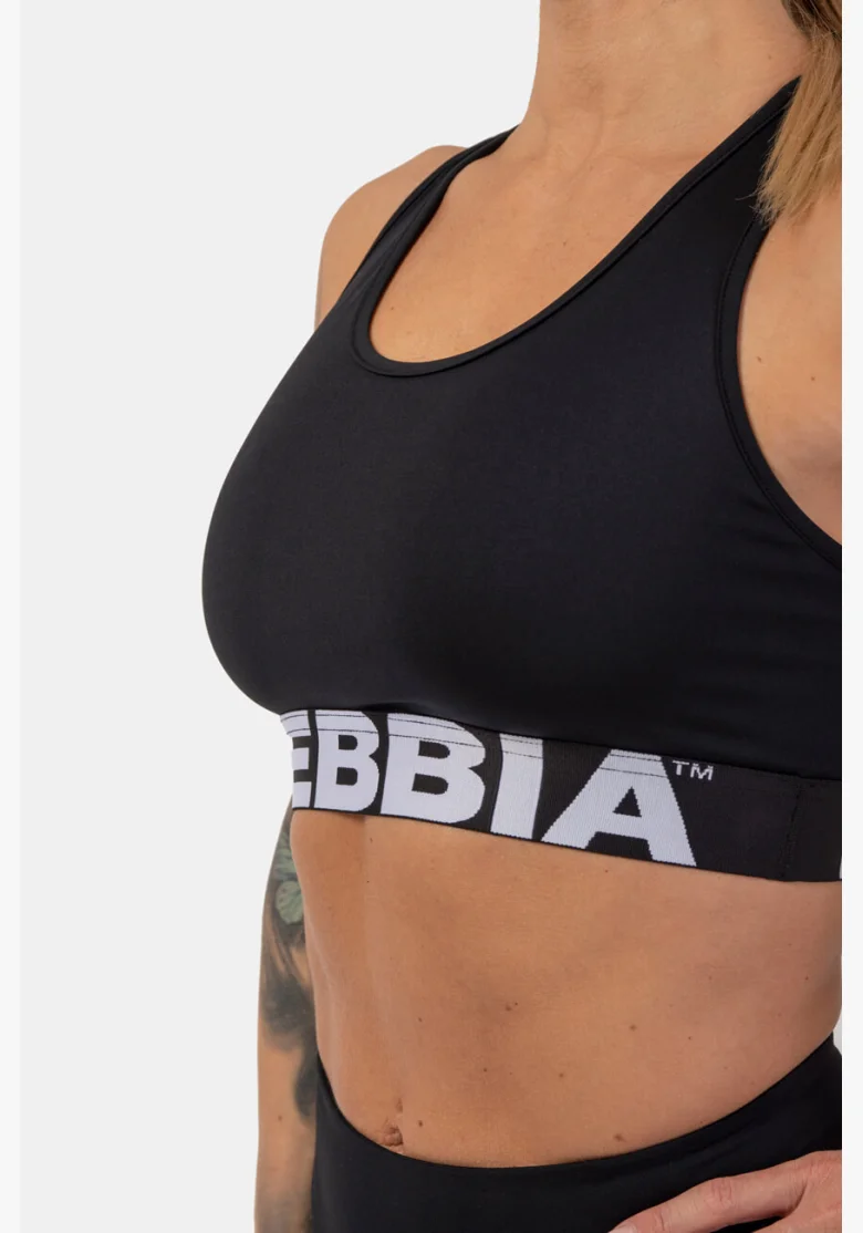 NEBBIA • Reggiseno sportivo con taglio Cross Back • NEBBIAshop.it