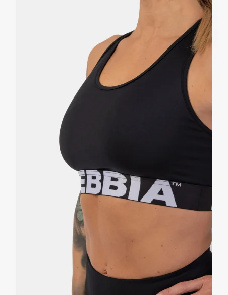 NEBBIA • Reggiseno sportivo con taglio Cross Back • NEBBIAshop.it