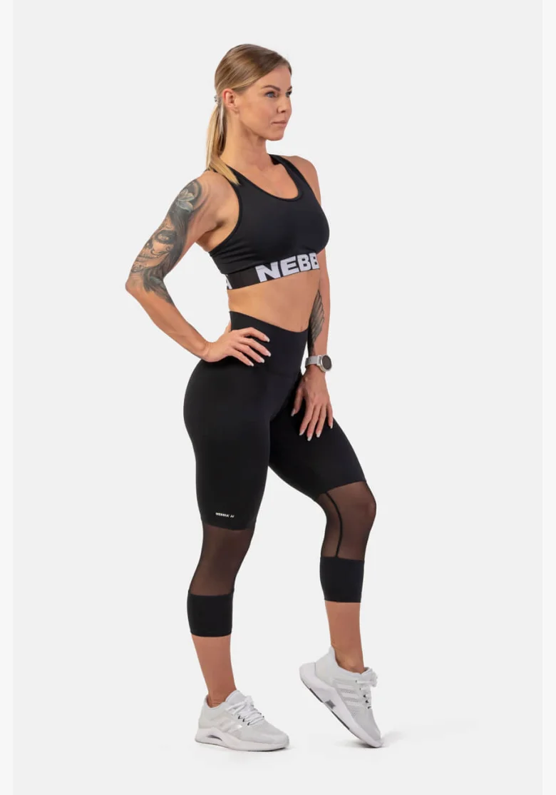 NEBBIA • Reggiseno sportivo con taglio Cross Back • NEBBIAshop.it