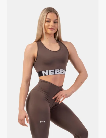 NEBBIA • Reggiseno sportivo con design Cross Back • NEBBIAshop.it