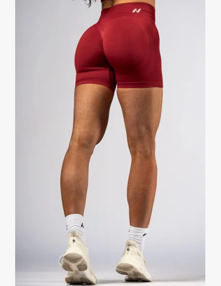 NEBBIA High-waist push-up shorts POWER rosso