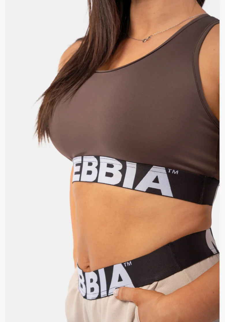 NEBBIA • Reggiseno sportivo con design Cross Back • NEBBIAshop.it