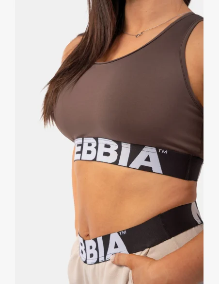 NEBBIA • Reggiseno sportivo con design Cross Back • NEBBIAshop.it