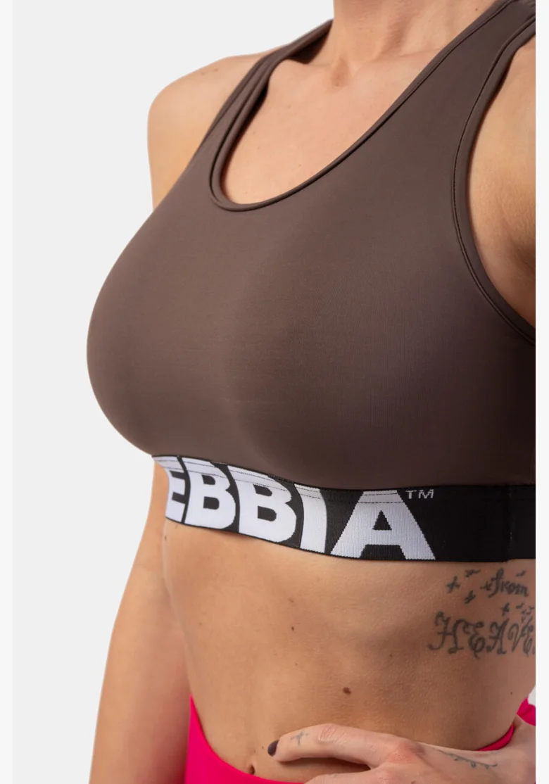 NEBBIA • Reggiseno sportivo con design Cross Back • NEBBIAshop.it