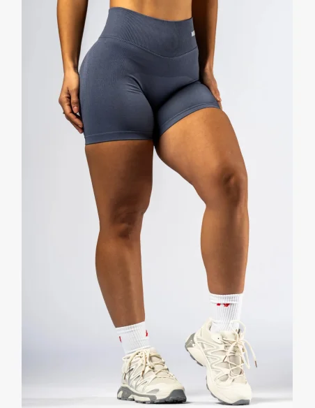 NEBBIA High-waist push-up shorts POWER grigie