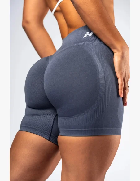 NEBBIA High-waist push-up shorts POWER grigie
