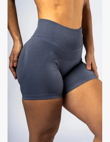 NEBBIA High-waist push-up shorts POWER grigie