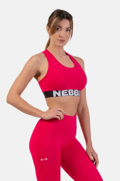 NEBBIA • Reggiseno sportivo con taglio Cross Back • NEBBIAshop.it