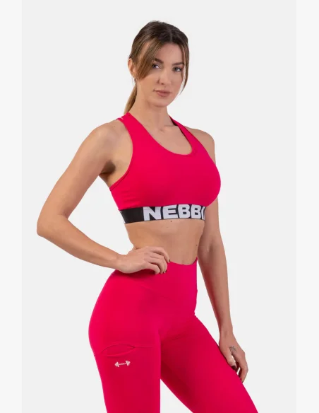 NEBBIA • Reggiseno sportivo con taglio Cross Back • NEBBIAshop.it