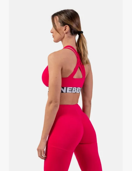 NEBBIA • Reggiseno sportivo con taglio Cross Back • NEBBIAshop.it