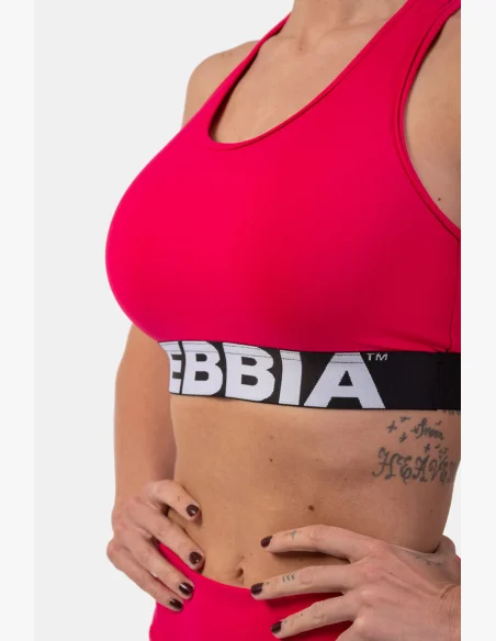 NEBBIA • Reggiseno sportivo con taglio Cross Back • NEBBIAshop.it