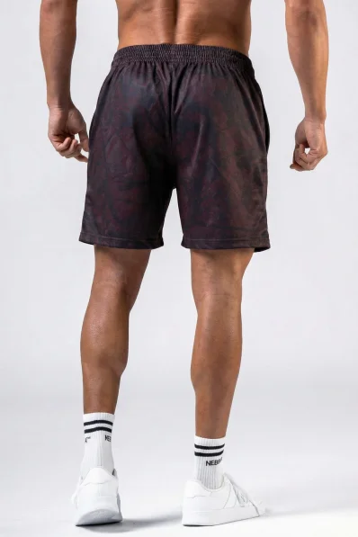 NEBBIA Pantaloncini da allenamento POWER Camo scuro 2
