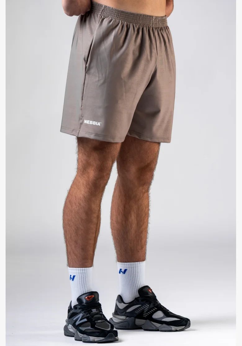 NEBBIA Pantaloncini da allenamento POWER beige