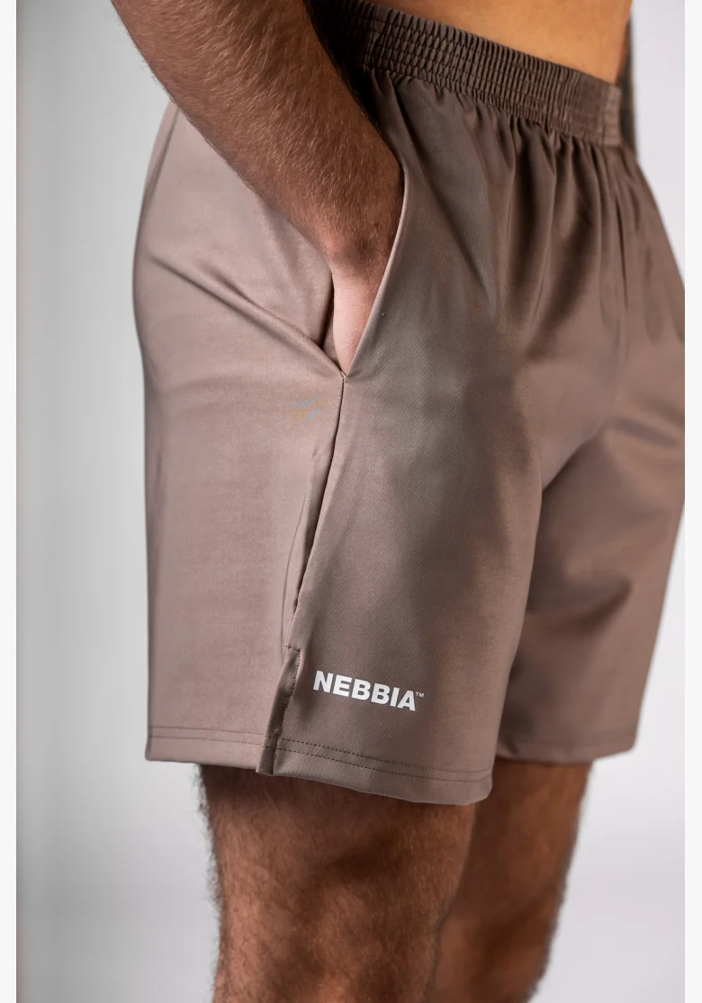 NEBBIA Pantaloncini da allenamento POWER beige