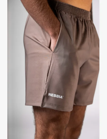 NEBBIA Pantaloncini da allenamento POWER beige