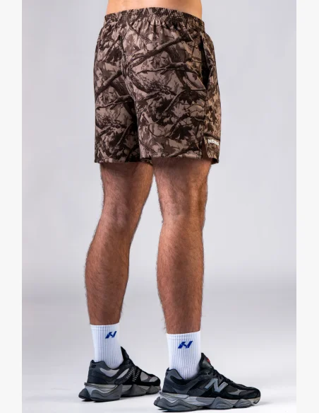 NEBBIA Pantaloncini da allenamento POWER Camo pallido