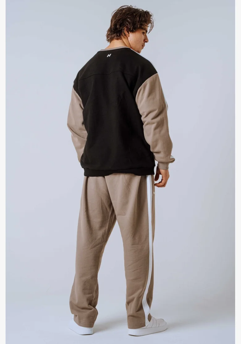 NEBBIA Relaxed fit felpa POWER beige