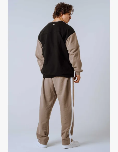 NEBBIA Relaxed fit felpa POWER beige