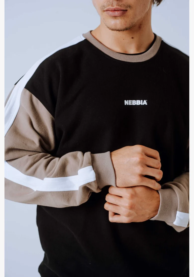 NEBBIA Relaxed fit felpa POWER beige