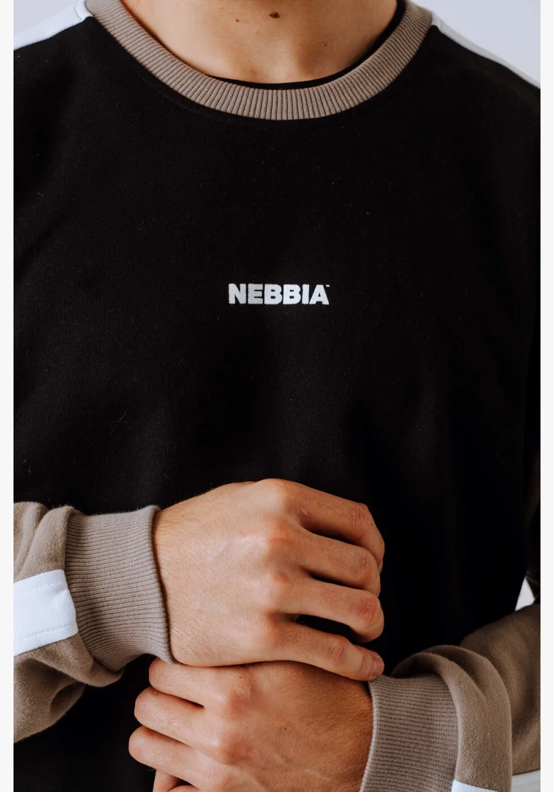 NEBBIA Relaxed fit felpa POWER beige