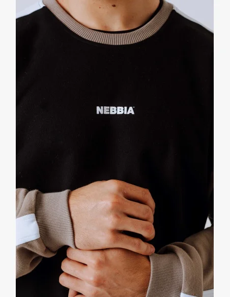 NEBBIA Relaxed fit felpa POWER beige
