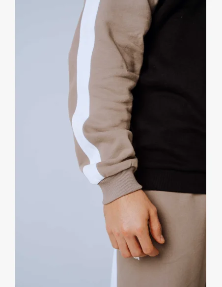 NEBBIA Relaxed fit felpa POWER beige