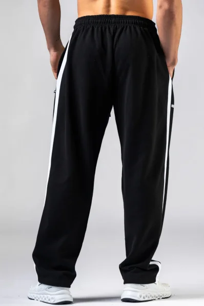 NEBBIA Relaxed fit pantaloni sportivi POWER neri 2
