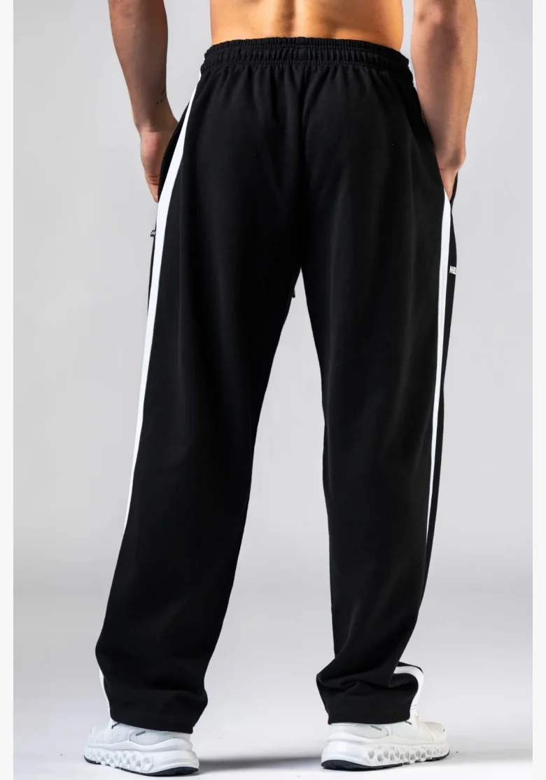 NEBBIA Relaxed fit pantaloni sportivi POWER neri