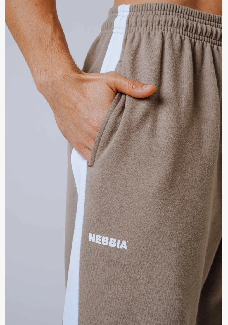 NEBBIA Pantaloni da jogging relaxed fit POWER beige