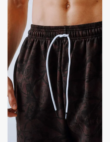 NEBBIA Relaxed fit pantaloni POWER camo scuri