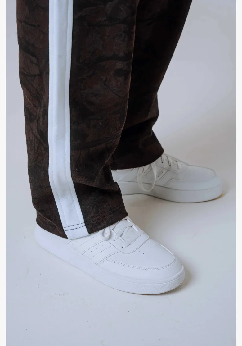 NEBBIA Relaxed fit pantaloni POWER camo scuri