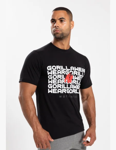 Gorilla Wear Maglietta da uomo Bradley nera