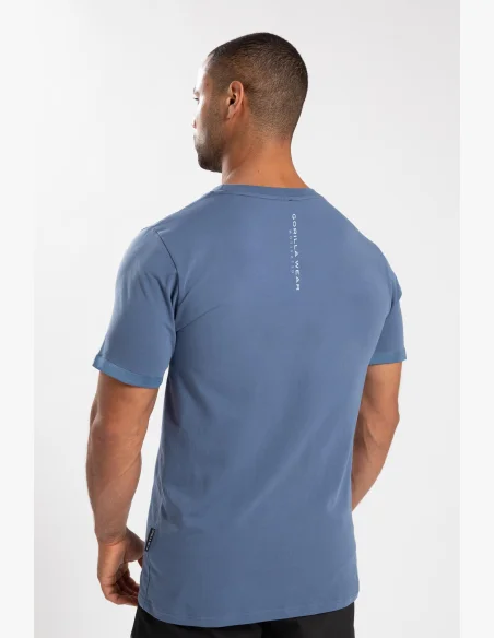 Gorilla Wear Maglietta da uomo Bradley blu