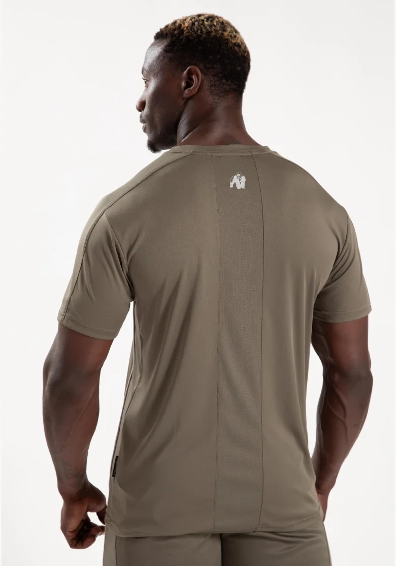 Gorilla Wear maglietta da uomo Broxton - verde militare