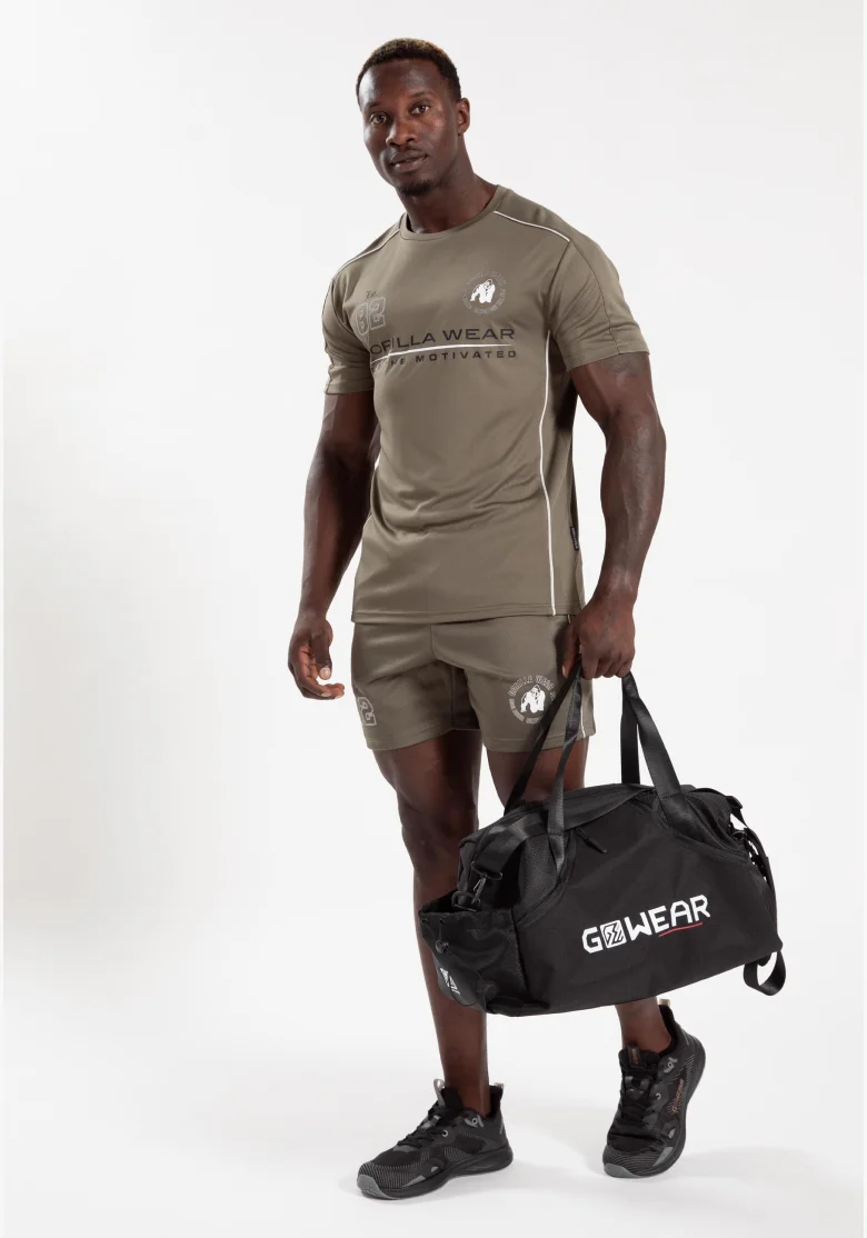 Gorilla Wear maglietta da uomo Broxton - verde militare