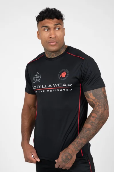 Gorilla Wear maglietta da uomo Broxton - nera