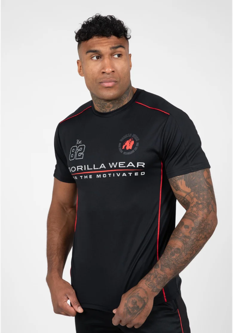 Gorilla Wear maglietta da uomo Broxton - nera