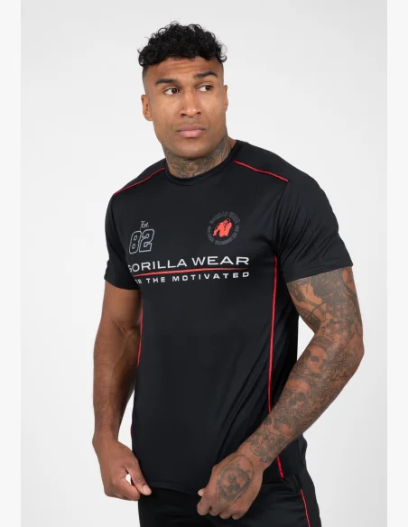 Gorilla Wear maglietta da uomo Broxton - nera